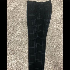 Skinny plaid pants from LOFT!